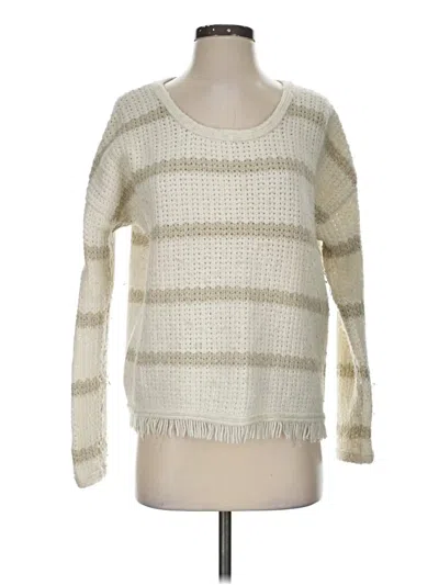 Pre-owned Madewell Pullover Sweater In Ivory