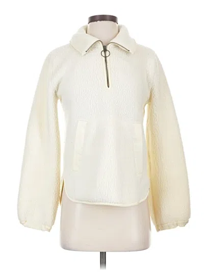 Pre-owned Madewell Pullover Sweater In Ivory
