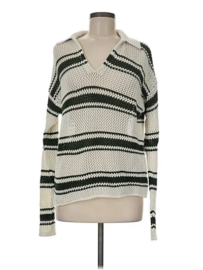 Pre-owned Madewell Pullover Sweater In Ivory