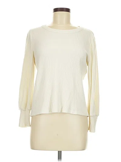 Pre-owned Madewell Pullover Sweater In Ivory