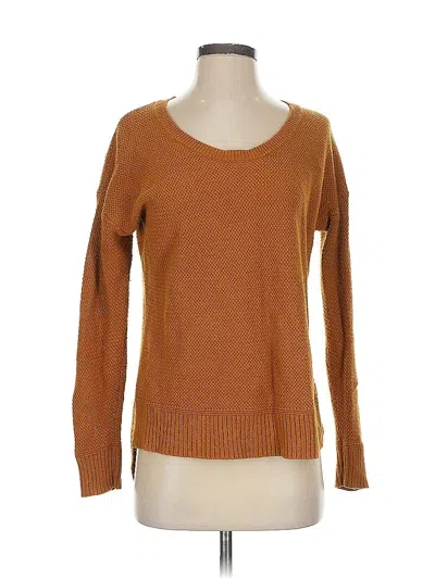 Pre-owned Madewell Pullover Sweater In Orange