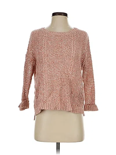 Pre-owned Madewell Pullover Sweater In Orange