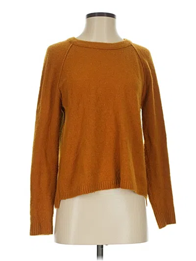 Pre-owned Madewell Pullover Sweater In Orange