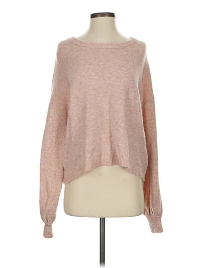 Pre-owned Madewell Pullover Sweater In Pink