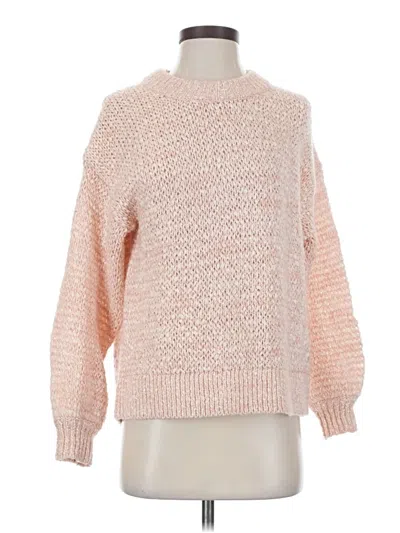 Pre-owned Madewell Pullover Sweater In Pink