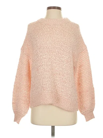Pre-owned Madewell Pullover Sweater In Pink