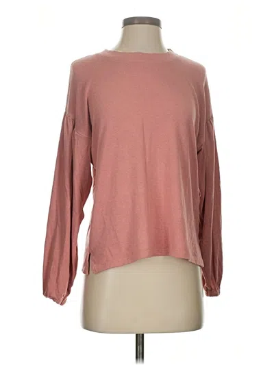 Pre-owned Madewell Pullover Sweater In Pink