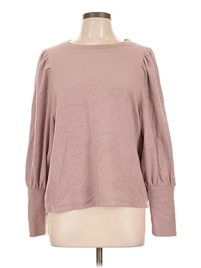 Pre-owned Madewell Pullover Sweater In Pink