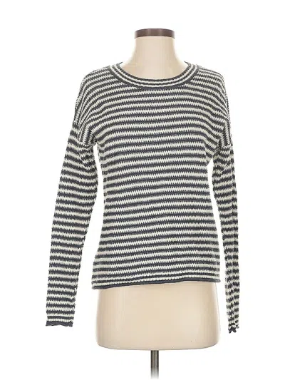 Pre-owned Madewell Pullover Sweater In Silver