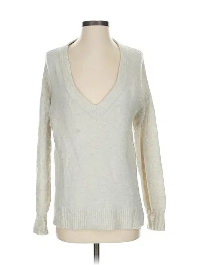 Pre-owned Madewell Pullover Sweater In Silver