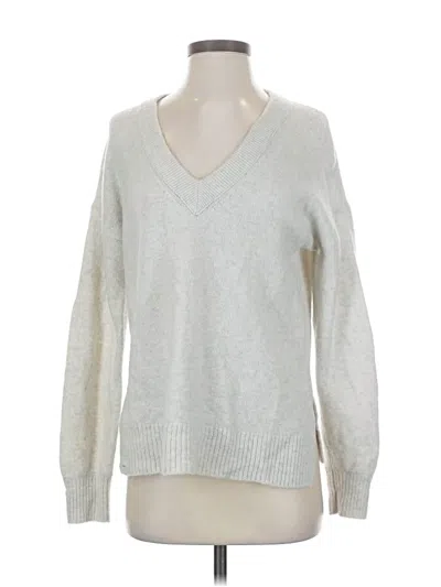Pre-owned Madewell Pullover Sweater In Silver