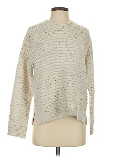 Pre-owned Madewell Pullover Sweater In Silver