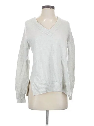 Pre-owned Madewell Pullover Sweater In Silver
