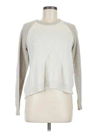Pre-owned Madewell Pullover Sweater In Silver