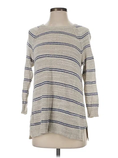 Pre-owned Madewell Pullover Sweater In Silver