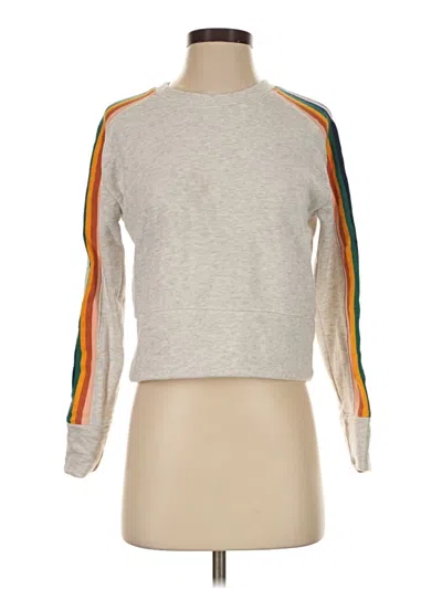 Pre-owned Madewell Pullover Sweater In Silver