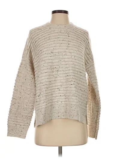 Pre-owned Madewell Pullover Sweater In Silver