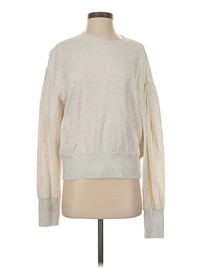 Pre-owned Madewell Pullover Sweater In Silver
