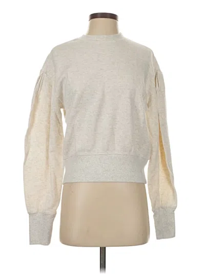 Pre-owned Madewell Pullover Sweater In Silver