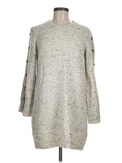 Pre-owned Madewell Pullover Sweater In Silver