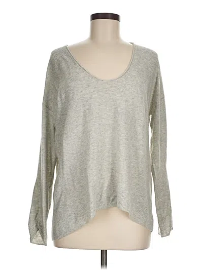 Pre-owned Madewell Pullover Sweater In Silver