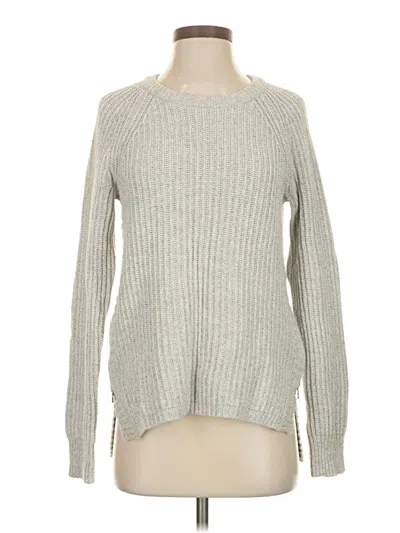 Pre-owned Madewell Pullover Sweater In Silver