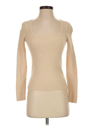 Pre-owned Madewell Pullover Sweater In Tan