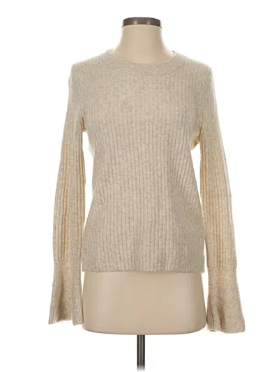 Pre-owned Madewell Pullover Sweater In Tan