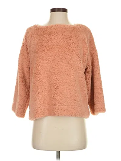 Madewell Pullover Sweater In Tan