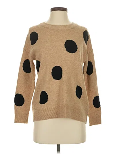 Pre-owned Madewell Pullover Sweater In Tan