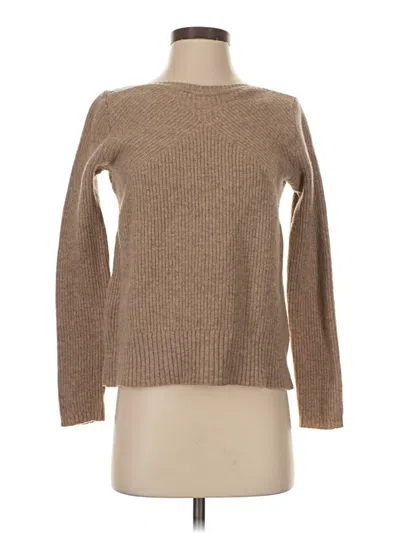 Pre-owned Madewell Pullover Sweater In Tan