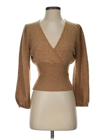 Pre-owned Madewell Pullover Sweater In Tan