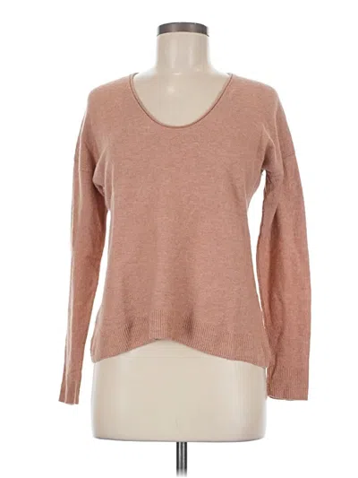 Pre-owned Madewell Pullover Sweater In Tan