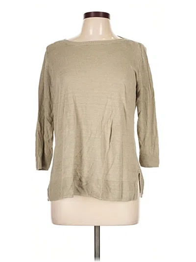 Pre-owned Madewell Pullover Sweater In Tan