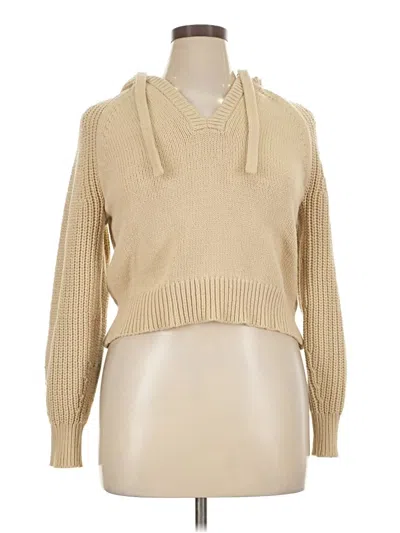 Pre-owned Madewell Pullover Sweater In Tan