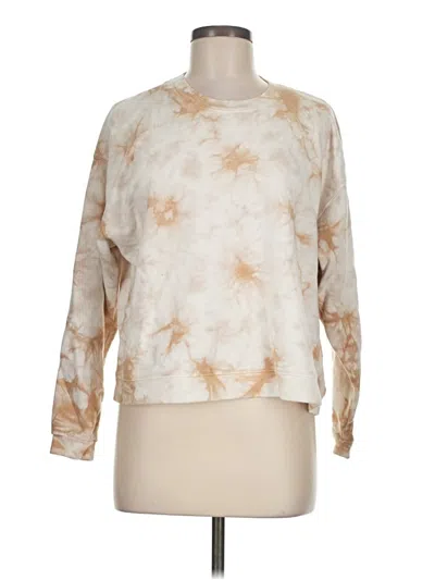 Pre-owned Madewell Pullover Sweater In Tan