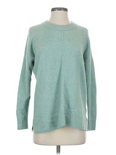 Pre-owned Madewell Pullover Sweater In Teal