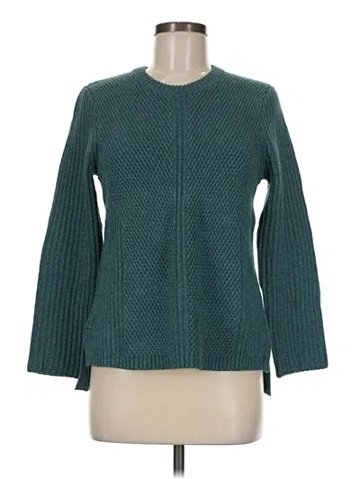 Pre-owned Madewell Pullover Sweater In Teal