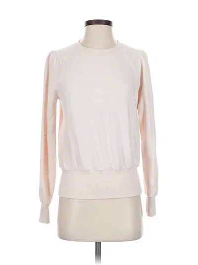 Pre-owned Madewell Pullover Sweater In White