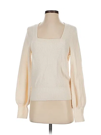 Pre-owned Madewell Pullover Sweater In White