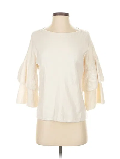 Pre-owned Madewell Pullover Sweater In White