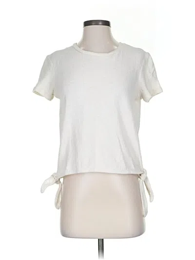 Pre-owned Madewell Pullover Sweater In White