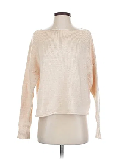 Pre-owned Madewell Pullover Sweater In White