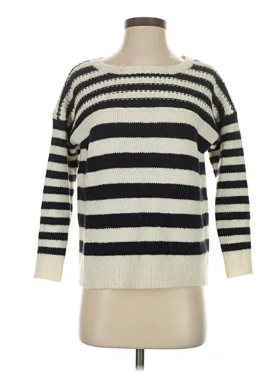 Pre-owned Madewell Pullover Sweater In White