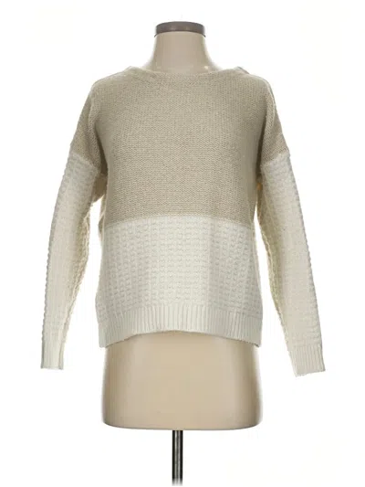 Pre-owned Madewell Pullover Sweater In White