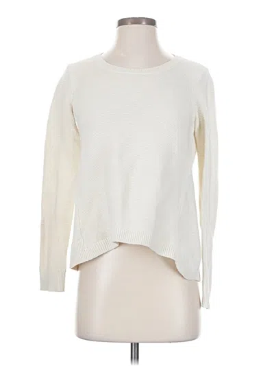 Pre-owned Madewell Pullover Sweater In White