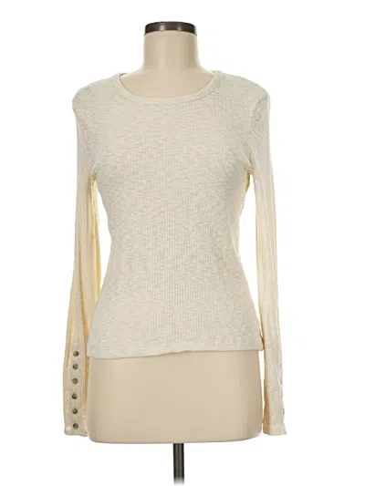 Pre-owned Madewell Pullover Sweater In White