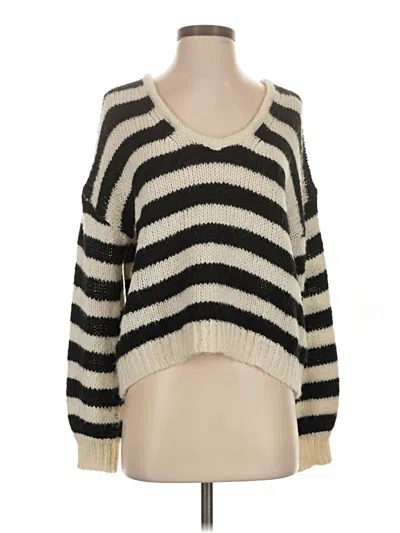 Pre-owned Madewell Pullover Sweater In White