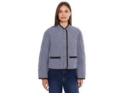 Madewell Quilted Jacket In Blue