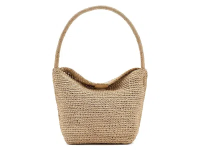 Madewell Raffia Handwoven Shoulder Bag Shoulder Handbags Natural: One Size In Gray